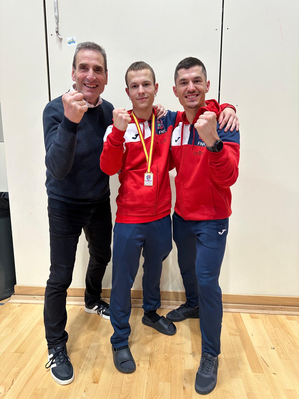 ¡Urko Primicia, campeón de España Sénior; y el equipo de kata, logra el bronce!